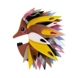 The Earnest Echidna brooch from Erstwilder & Pete Cromer